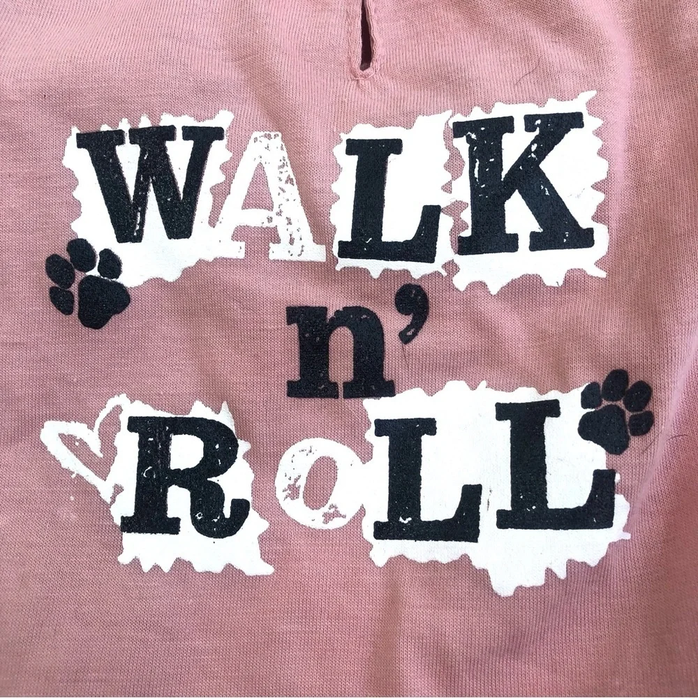 Walk n roll “the Revolutionary” dog t-shirt XXS